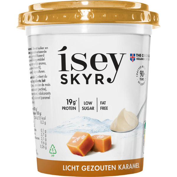 Isey Skyr licht gezouten caramel
