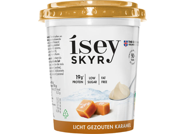 Isey Skyr licht gezouten caramel