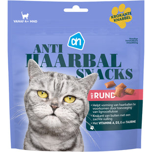 Anti haarbal snacks met rund