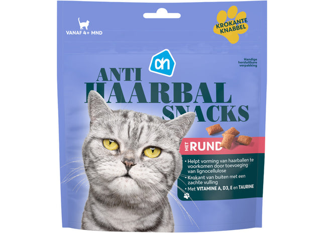 Anti haarbal snacks met rund