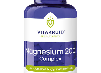 Vitakruid Magnesium 200 complex tabletten