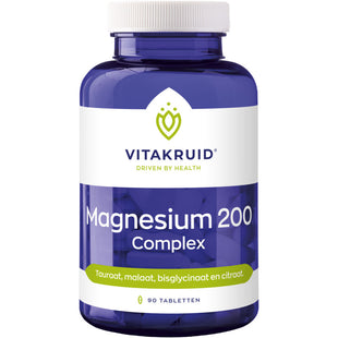 Vitakruid Magnesium 200 complex tabletten