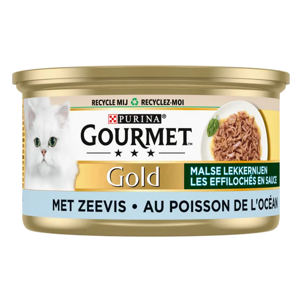Gourmet Gold malse lekkernijen met zeevis
