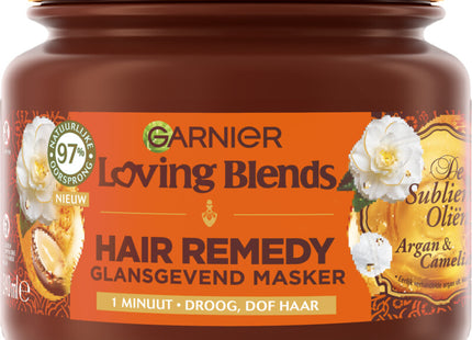 Loving Blends Hair remedy argan & camelia masker