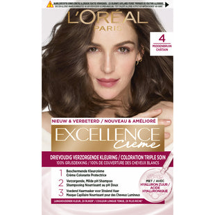 L'Oréal Excellence crème middenbruin 4