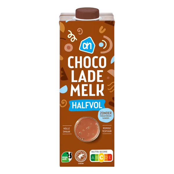 Chocolate milk without added sugar