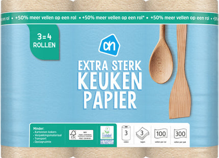 Keukenpapier extra sterk 3=4 rollen