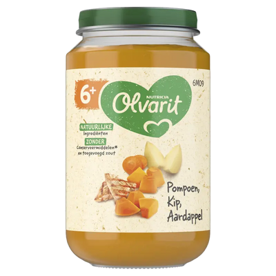 Meals from 6 months old