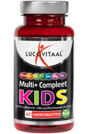 Lucovitaal Multi+ compleet kids kauwtablet