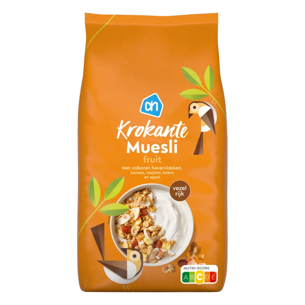 Knuspriges Müsli mit Früchten