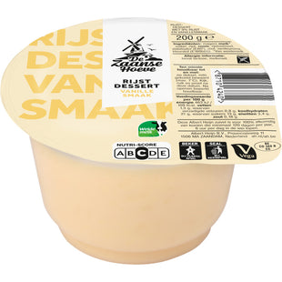 Das Vanille-Reis-Dessert von Zaanse Hoeve