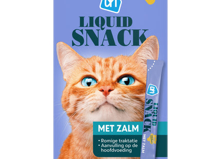 Liquid snack met zalm