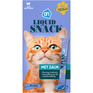 Liquid snack met zalm