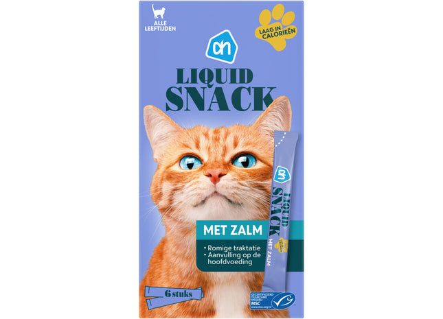 Liquid snack met zalm