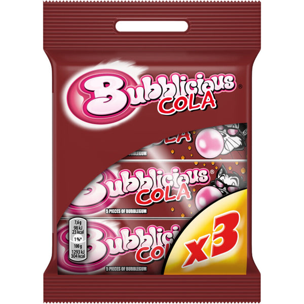 Bubblicious Cola 3-pack