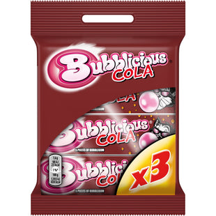 Bubblicious Cola 3-pack