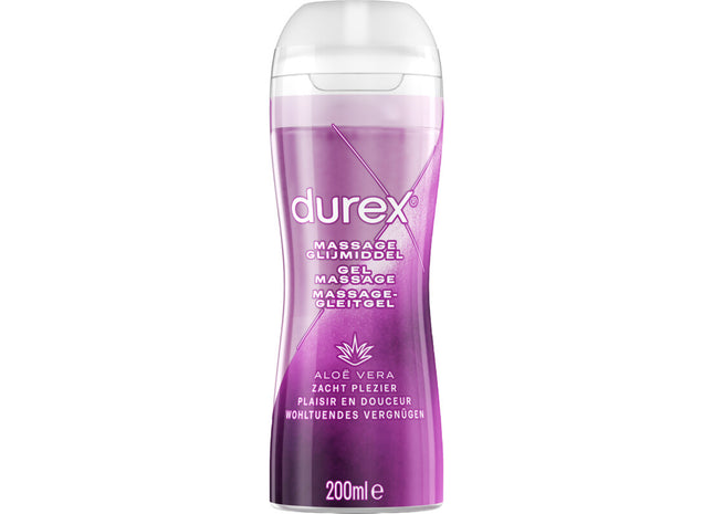 Durex Massage olie en glijmiddel 2 in 1 alo