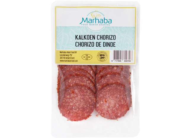 Marhaba Kalkoen chorizo