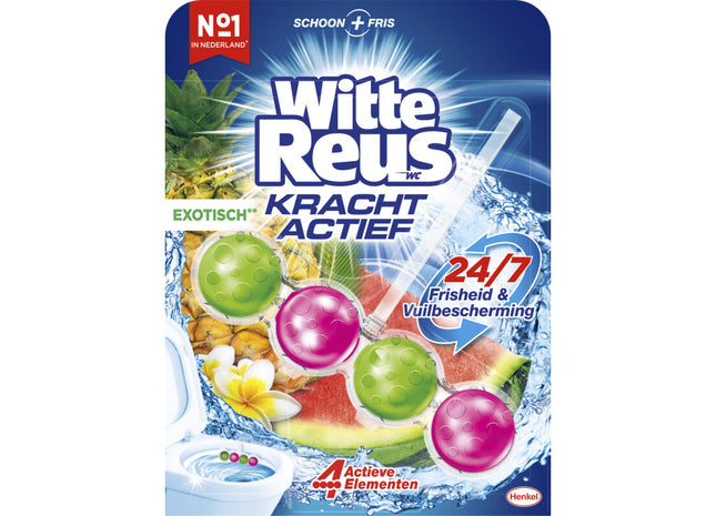 White Giant Toilettenblock Power Active Exotisch