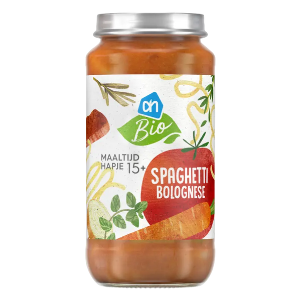 Biologischer Mahlzeit-Happen Spaghetti Bolognese 15+