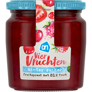 Fruitspread viervruchten