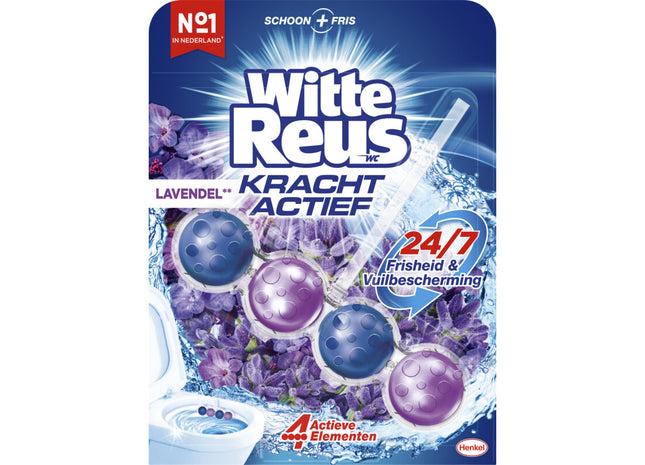 Witte Reus Toiletblok kracht actief lavendel