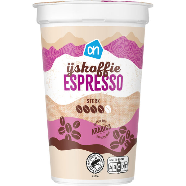 Iced coffee espresso
