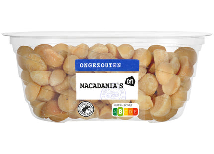 Ongezouten macadamia's geroosterd