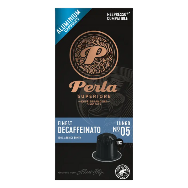 Perla Superiore Feinster entkoffeinierter langer Kapseln