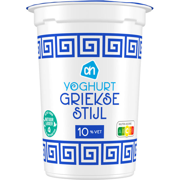 Greek-style yogurt 10% fat