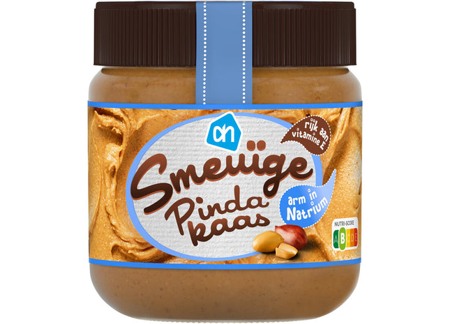 Glatte Erdnussbutter mit niedrigem Natriumgehalt