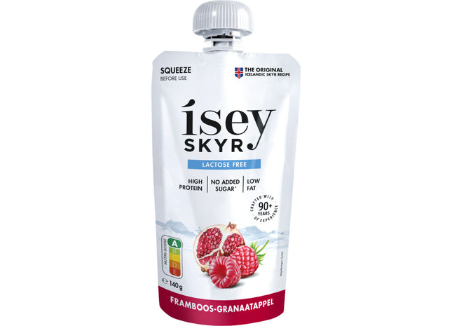Isey Skyr framboos - granaatappel