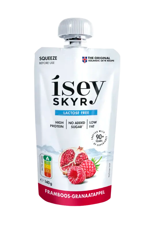 Isey Skyr framboos - granaatappel