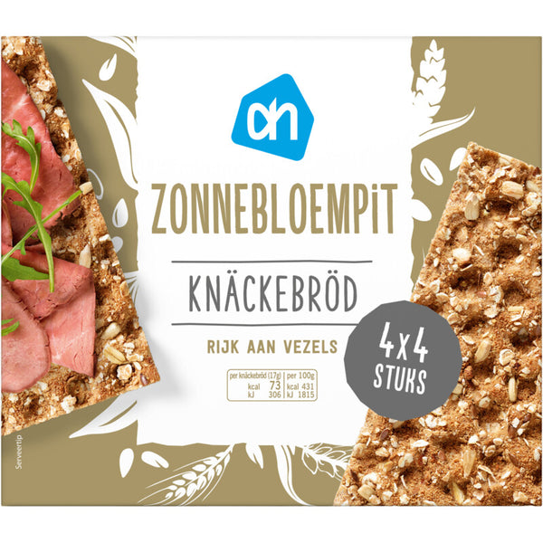 Knäckebröd zonnebloempit
