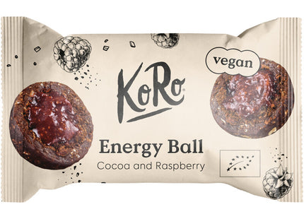 KoRo Energy ball chocolate raspberry