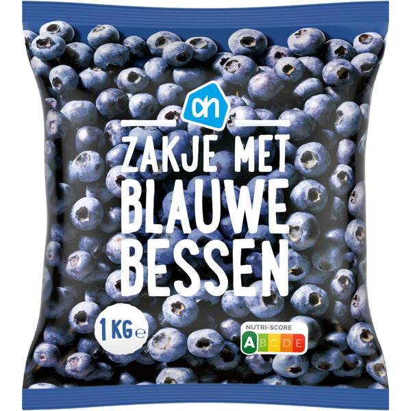 Tüte mit Heidelbeeren