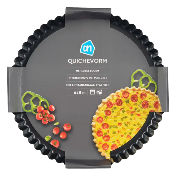 Quichevorm met losse bodem 28 cm
