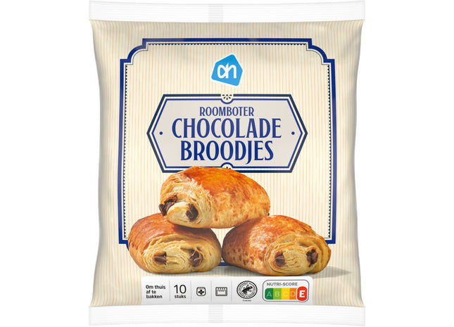 Roomboter chocoladebroodjes