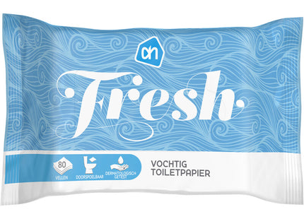 Vochtig toiletpapier fresh
