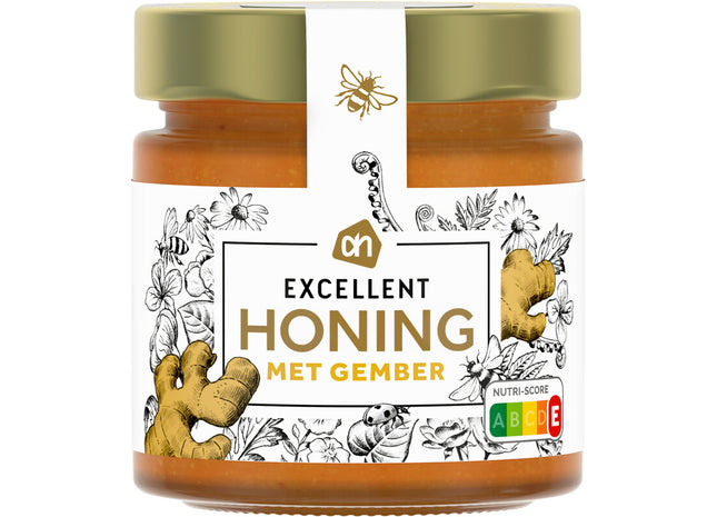 Ausgezeichneter Honig und Ingwer