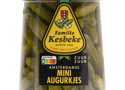 Kesbeke Mini augurkjes zuur
