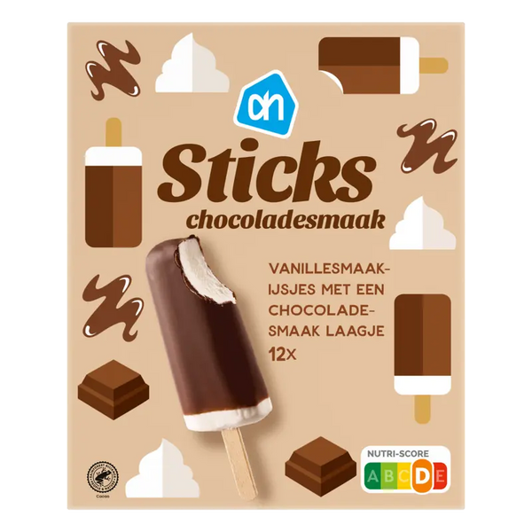 Chocolate sticks