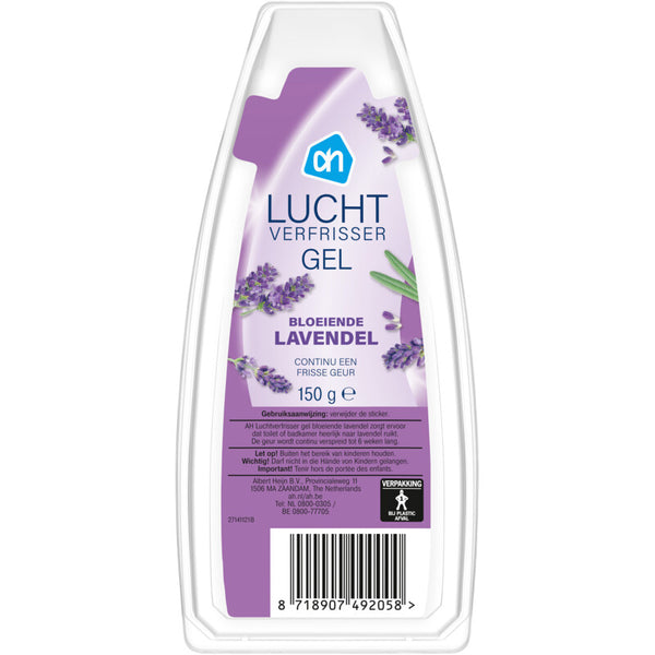Air freshener gel blooming lavender