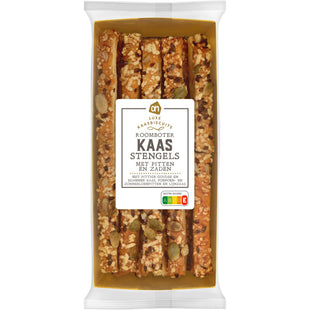 Käsestangen mit Kernen buttern