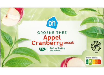 Groene thee appel cranberry