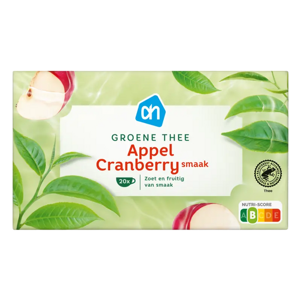 Grüner Tee Apfel Preiselbeere