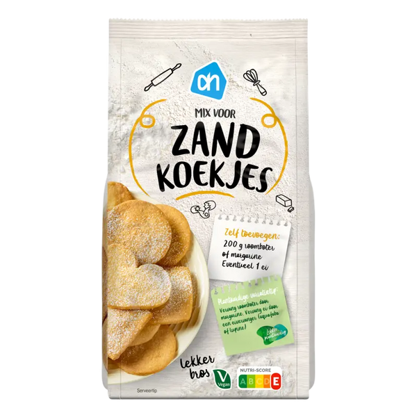 Mix voor zandkoekjes