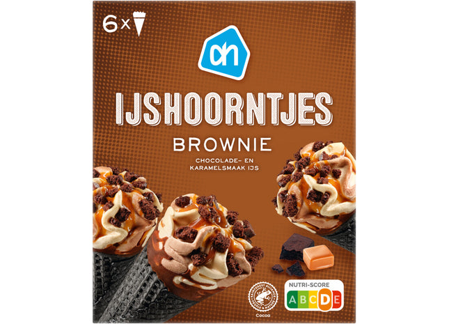 IJshoorntjes brownie