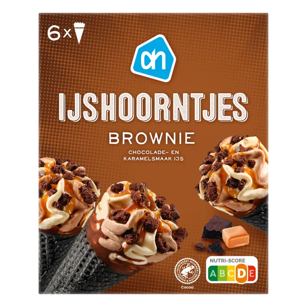 IJshoorntjes brownie