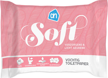 Vochtig toiletpapier soft